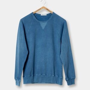 Industry of All Nations 6 Dips Indigo Reversed Fleece Sweatshirt l